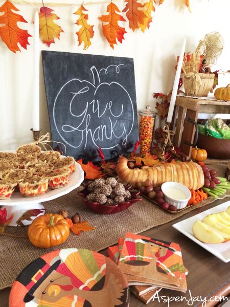 Fun Thanksgiving Food Ideas For A Preschool Party Aspen Jay