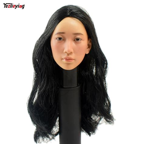 Toys Hobbies 1 6 Scale Female KUMIK Head Sculpt Carving KM 16 27A