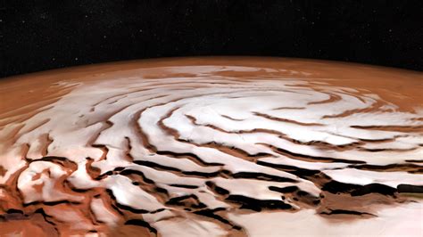 Space In Images 2017 02 Perspective View Of Mars North Polar Ice Cap