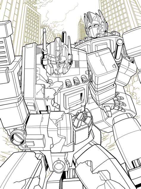 I had the honor to entirely build from scratch optimus prime. Optimus Prime coloring pages. Free Printable Optimus Prime ...