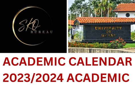 Mark Your Calendars The University Of Ghana Releases Academic Calendar