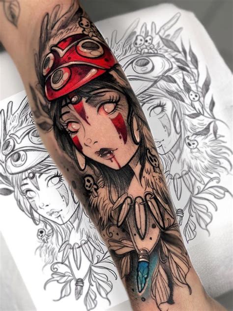 Check spelling or type a new query. Ramón on Twitter | Princess mononoke tattoo, Sleeve ...