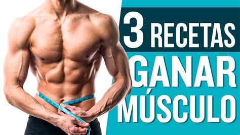 3 Comidas Para Aumentar Masa Muscular 💪 Gana MÚsculo Con Estos