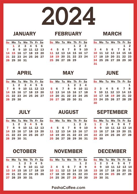 2024 Calendar And Holidays Mil Lauree