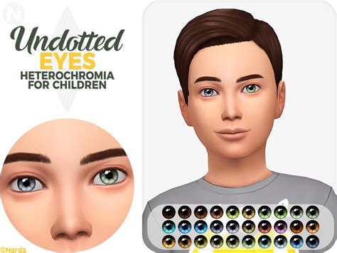 Yahline 2 0 Sims 4 Cc Eyes Heterochromia Vrogue