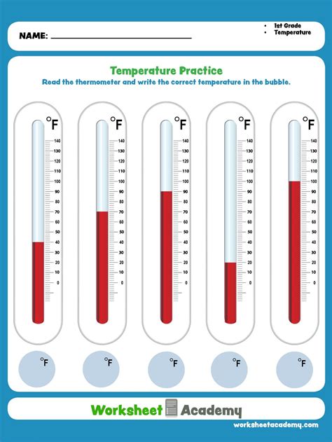 28 Reading Temperature Worksheet  Reading