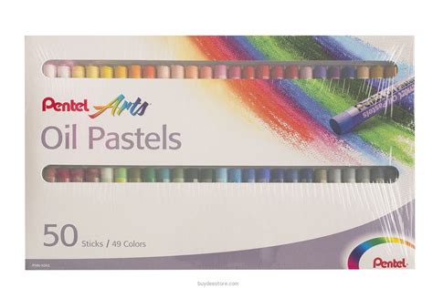 Pentel Oil Pastels 49 Colours In 50 Regular Size Sticks Buydee Store