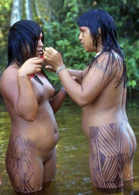 Afrikanischer Stamm Frauen Nackt Hei Porno Foto