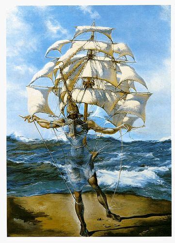 The Ship By Salvador Dalí Dali Paintings Salvador Dali Dali Art