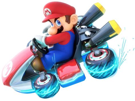 Mario Riding Kart Characters And Art Mario Kart 8 Mario Kart Super