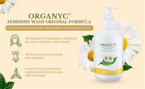 Organyc Feminine Intimate Wash For Sensitive Skin Free