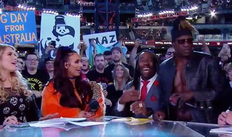 Royal Rumble 2019 Wwe Stars Carmella And R Truth Promise Worlds