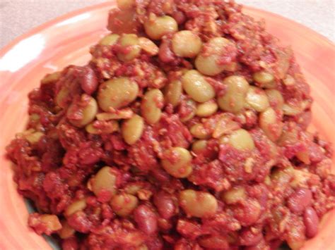 Barbecued Lima Beans Baked Recipe
