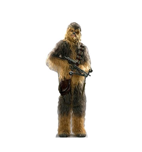 Life Size Chewbacca Star Wars The Force Awakens Cardboard Standup