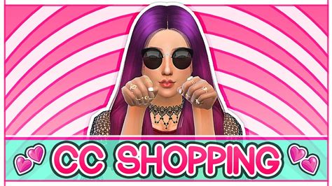 The Sims 4 Cc Shopping 2 Youtube