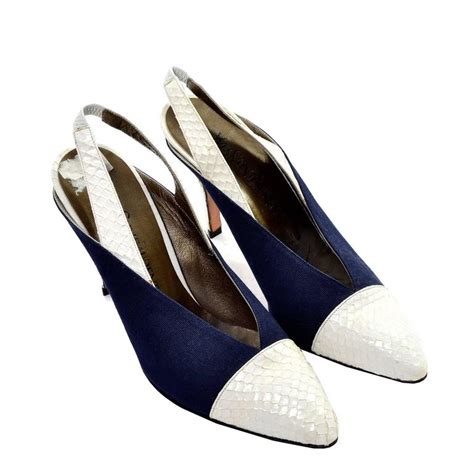 Givenchy shoes balenciaga shoes hermes shoes chanel shoes lv shoes gucci shoes dior shoes bottega veneta shoes nike sneakers other shoes fendi shoes adidas shoes ysl shoes valentino. Yves Saint Laurent Vintage Shoes YSL Snakeskin Slingback ...