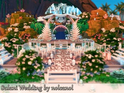 Sulani Wedding Venue by nolcanol at TSR » Sims 4 Updates