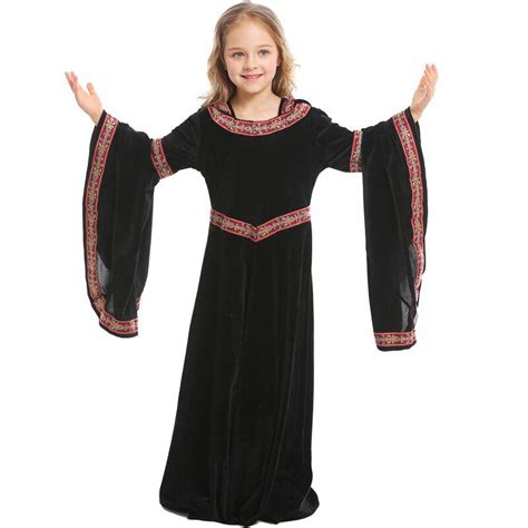 Jual Import Fantasia Gothic Priest Costume Child Girl Halloween