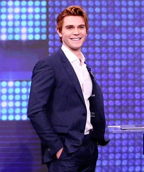 KJ Apa Riverdale Archie Red Hair Dye Job Jimmy Fallon