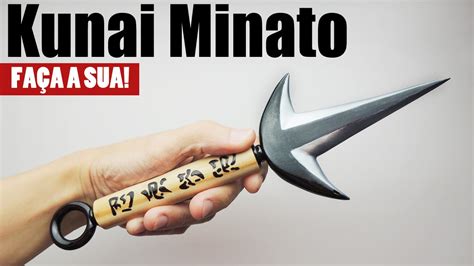 Kunai Minato Naruto Faça A Sua Youtube