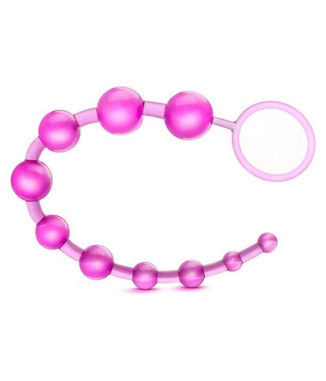 Anal Beads Sex Toys Women Men Plug Play Easy Use Pull Ring Ball Insert