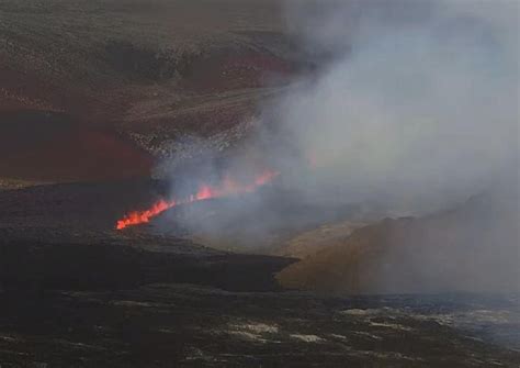 Volcano Erupts Near Icelands Capital Reykjavík
