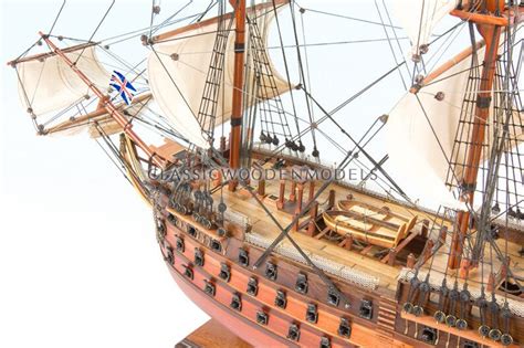 Hms Victory 1765 Model Tall Ship Boat Replica Royal Navy Etsy