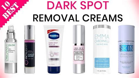 10 best creams for dark spots top dark spot corrector for acne scars melasma tan sun spots