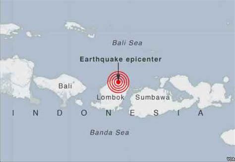 Deady Earthquake Rocks Indonesia Lombok Island Alaska Native News
