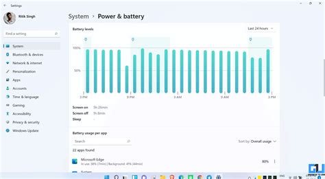How To View And Control Battery Usage By Apps On Windows 11 Gadgets To Use