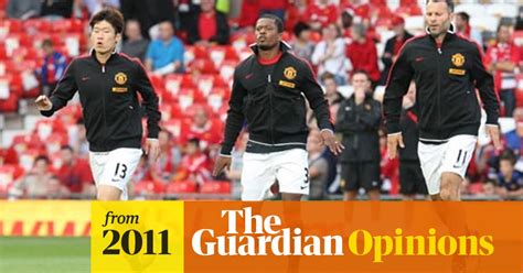 Manchester United Cash In With Sponsored Kit And Caboodle Manchester United The Guardian