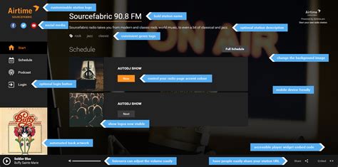 Sourcefabric Blog How To Customise Your Airtime Pro Radio Page