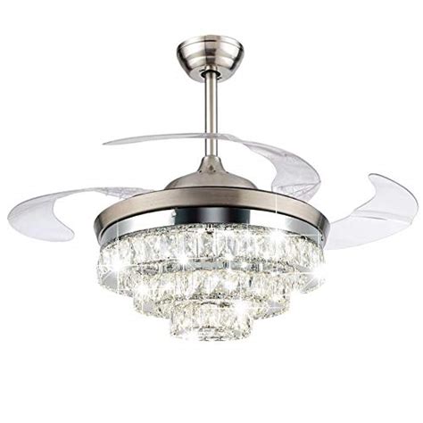 This fan lies in the category of hunter low profile ceiling fans which has a charming appearance. RS Lighting European Crystal Ceiling Fan Light Kit-42 inch ...