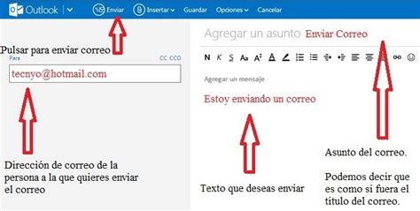 Cómo Enviar Un Correo Electrónico O Email Desde Hotmail Outlook