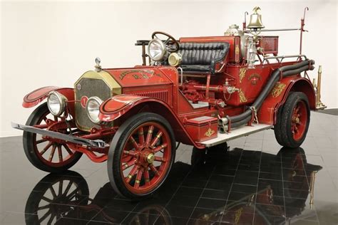 1917 American Lafrance Type 40 Triple Combination Pumper Fire Truck For