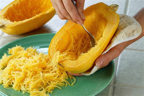 Buttered Spaghetti Squash Better Homes And Gardens