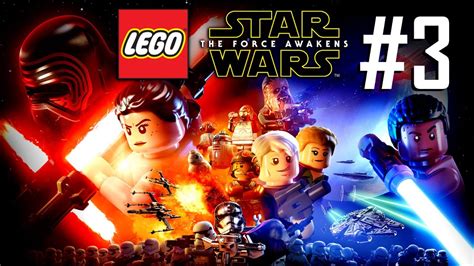 Lego Star Wars The Force Awakens Walkthrough 3 Escape From The