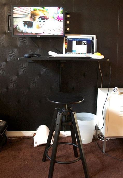 23 Ikea Standing Desk Hacks With Ergonomic Appeal Diy Standing Desk