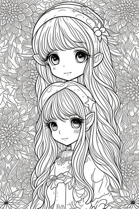 Anime Animals Coloring Pages Coloring Zone