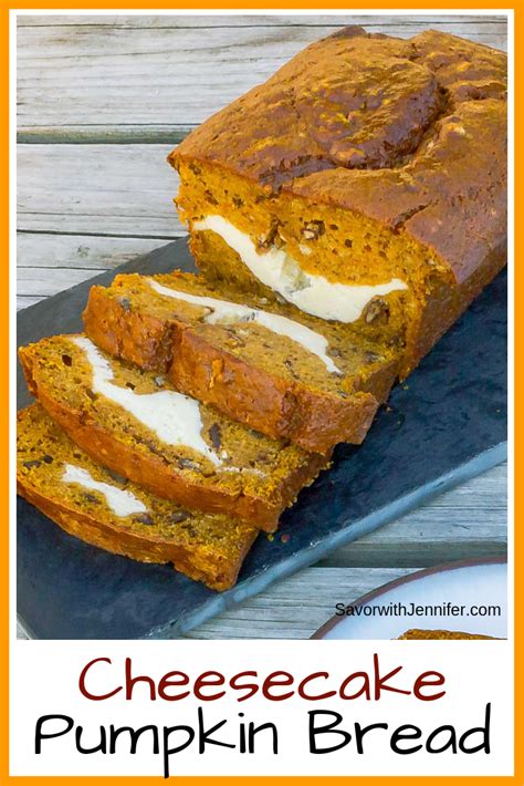 Cream Cheese Stuffed Pumpkin Bread Recipe Pumpkin Bread Pumpkin