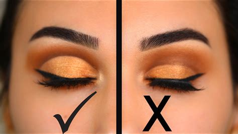 How To Perfect Cut Crease For Semi Hooded Eyes Youtube