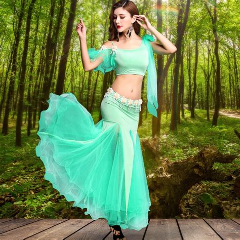 2017 New Sexy Belly Dance Clothes For Woman Belly Dance Skirt Suits