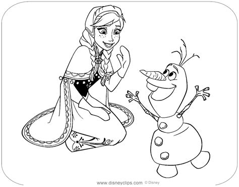 18 free printable frozen coloring pages. Frozen Coloring Pages (3) | Disneyclips.com
