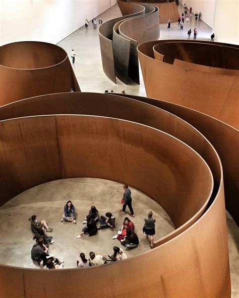 At The Guggenheim Bilbao Last Year The Richard Serra Site Specific
