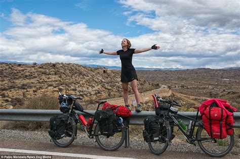 Couple Cycle Around The World Covering 7k Miles In 365 Days So Far