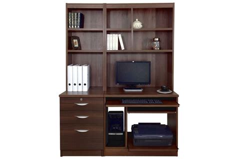 Small Office Desk Set With 3 Drawers Computer Workstation