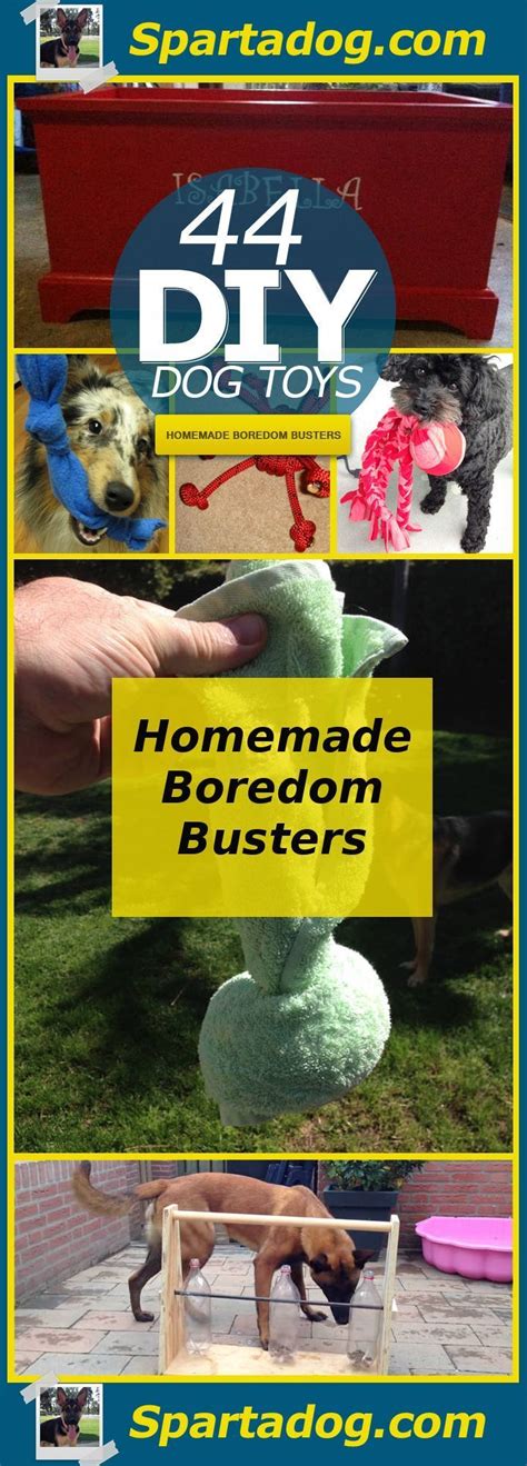 44 Really Cool Homemade DIY Dog Toys Your Dog Will Love ...
