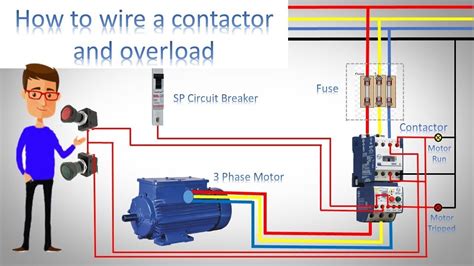 Timer And Contactor R Relay Diagram Contactor Vs Motor Starter What