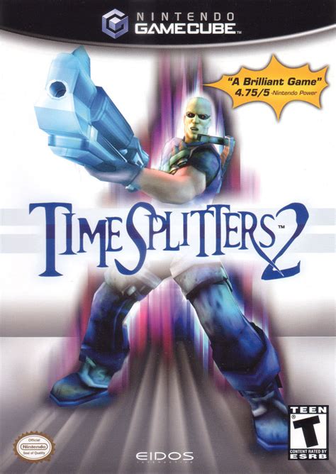 The Timesplitters 2 2003 Ntsc Gamecube Reprint Has Different Cover Art