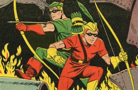 Green Arrow And Speedy Earth Two Green Arrow Arrow Black Canary